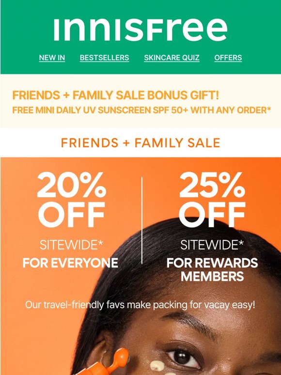 Up to 25% OFF Travel Skincare Essentials