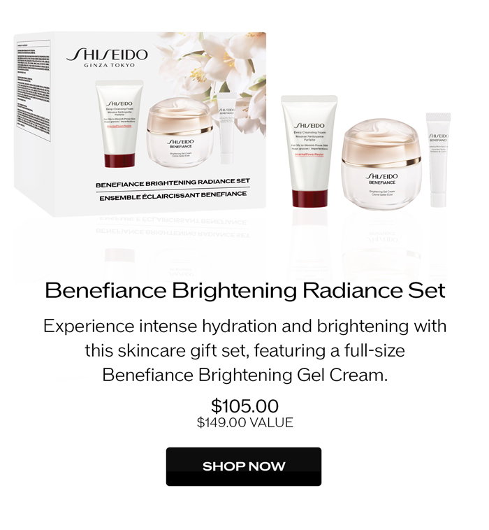 Benefiance Brightening Radiance Set.