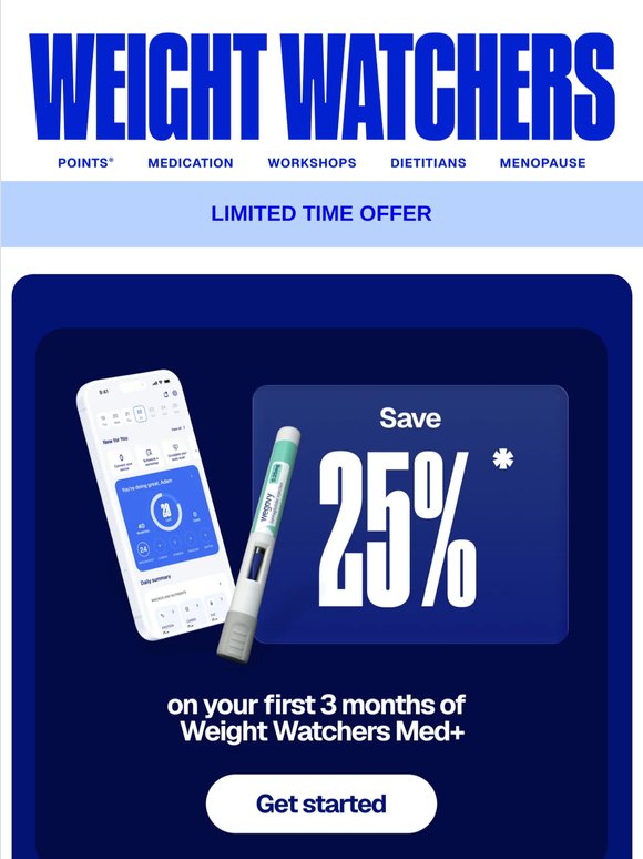 Med+ Savings❗️ 25% off your first 3 months