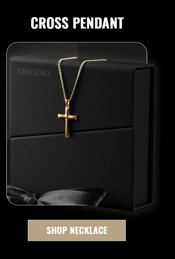 CROSS PENDANT SHOP NECKLACE