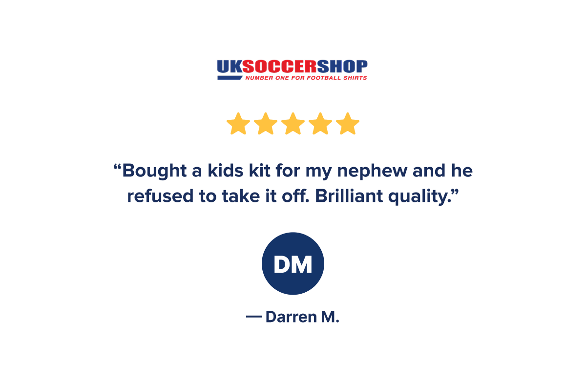 ★★★★★ “Bought a kids kit for my nephew and he refused to take it off. Brilliant quality.” — Darren M.