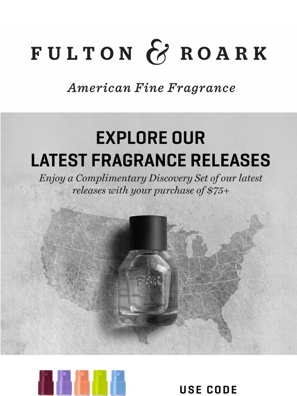 Discover Five New Scents on us