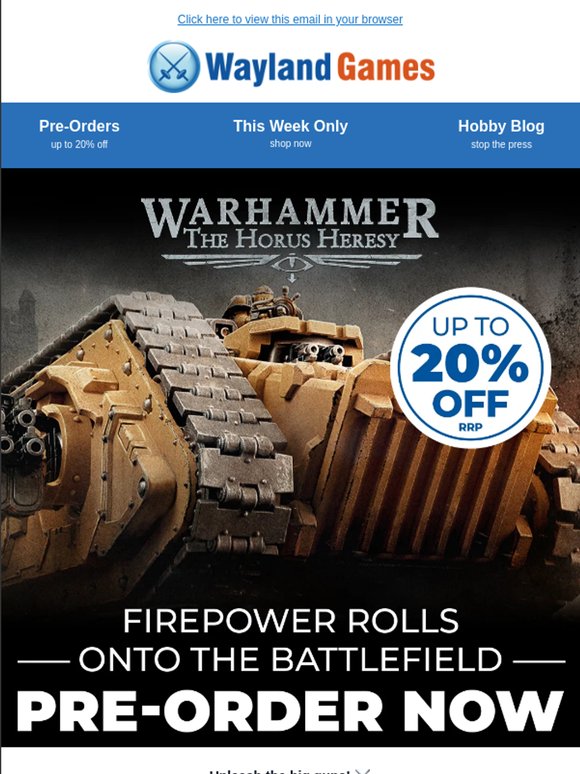 New Horus Heresy Heavy Weapons!