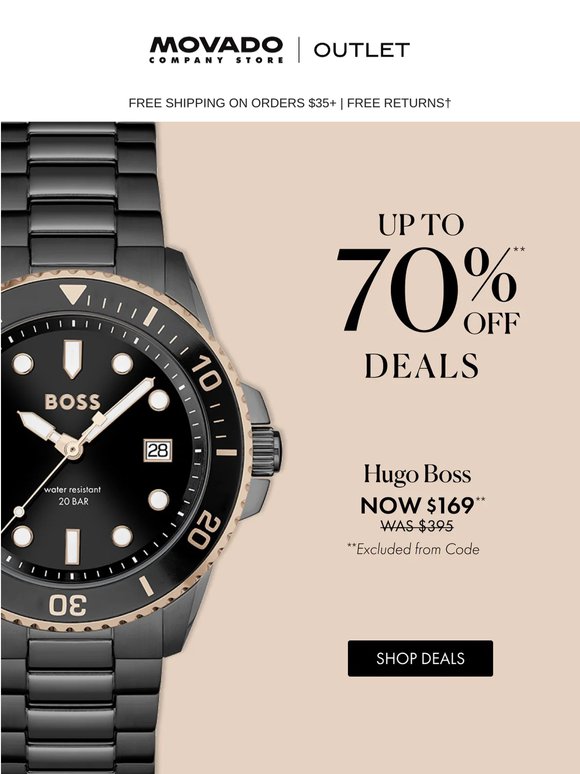 Get Hugo Boss Styles NOW for only $169