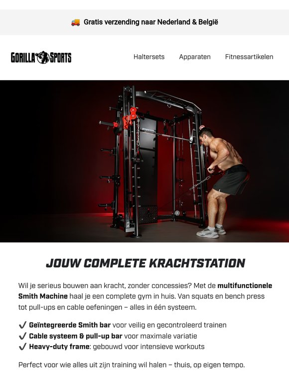 Klaar voor de volgende stap in je homegym?