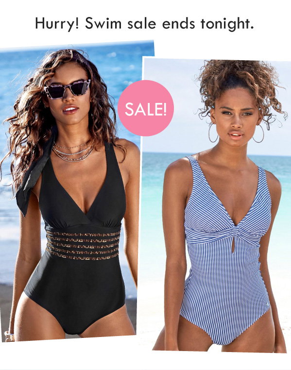 Hurry! Swim sale ends tonight. 