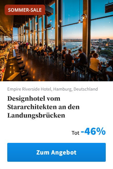 Designhotel vom Stararchitekten an den Landungsbrücken