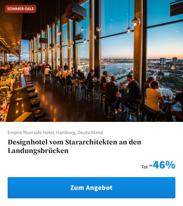 Designhotel vom Stararchitekten an den Landungsbrücken