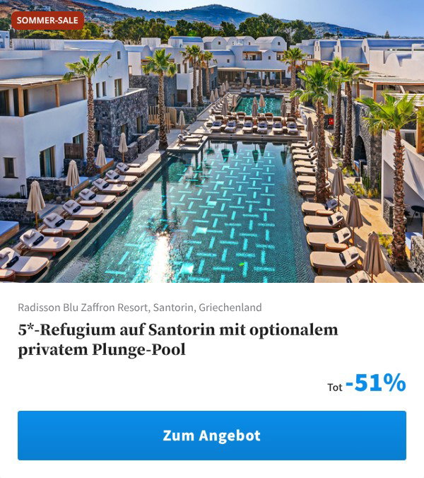 5*-Refugium auf Santorin mit optionalem privatem Plunge-Pool