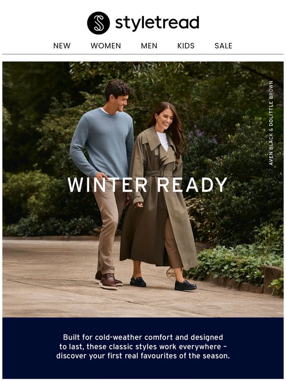 ROCKPORT | Fresh Winter Styles Have Arrived