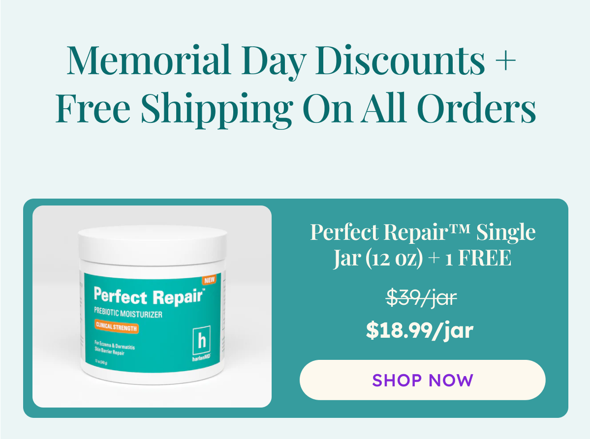 Memorial Day Discounts + Free Shipping On All Orders | Perfect Repair™ Single Jar (12 oz) + 1 FREE | Shop Now