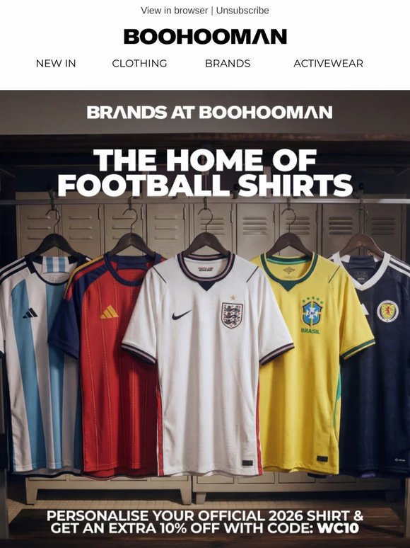 The Home Of Football Shirts