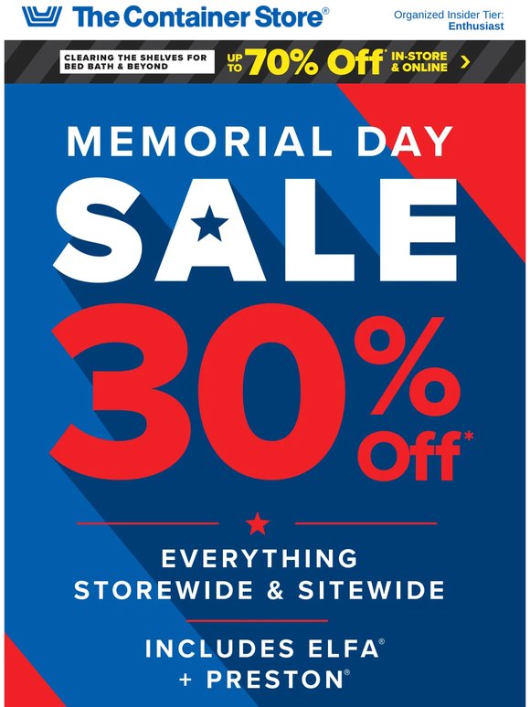 3️⃣ Days Left To Shop 30% Off EVERYTHING