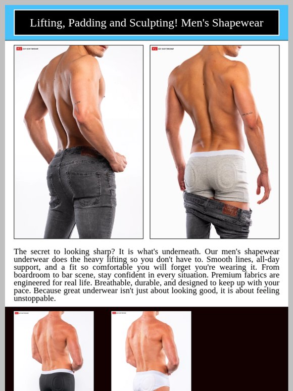 Feel Great in Our Men's Shapewear