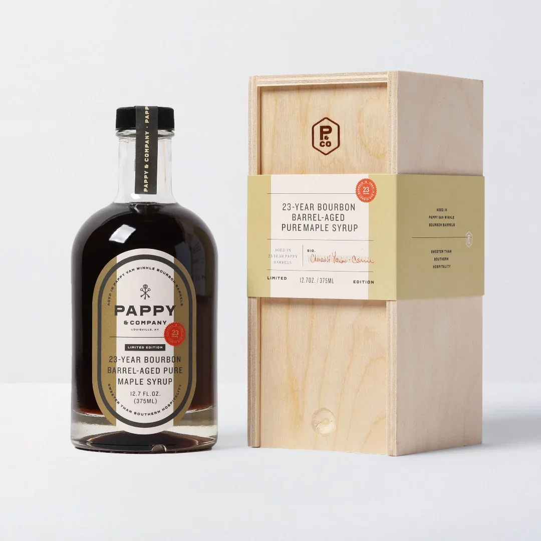 Image of Pappy Van Winkle 23-Year Bourbon Barrel Aged Pure Maple Syrup Limited-edition Batch