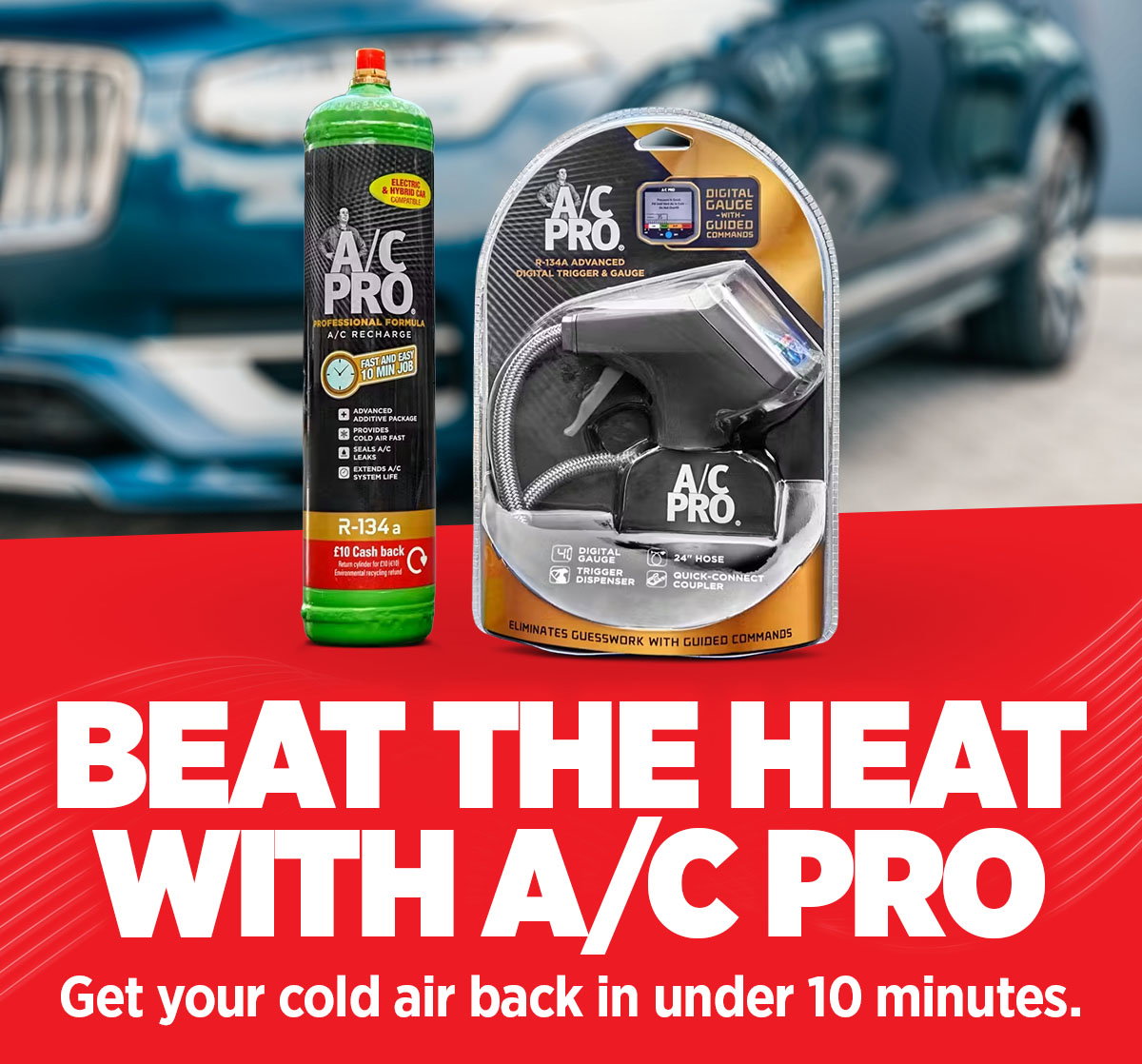 Cool Air in Minutes - Recharge Your Air Con with A/C Pro