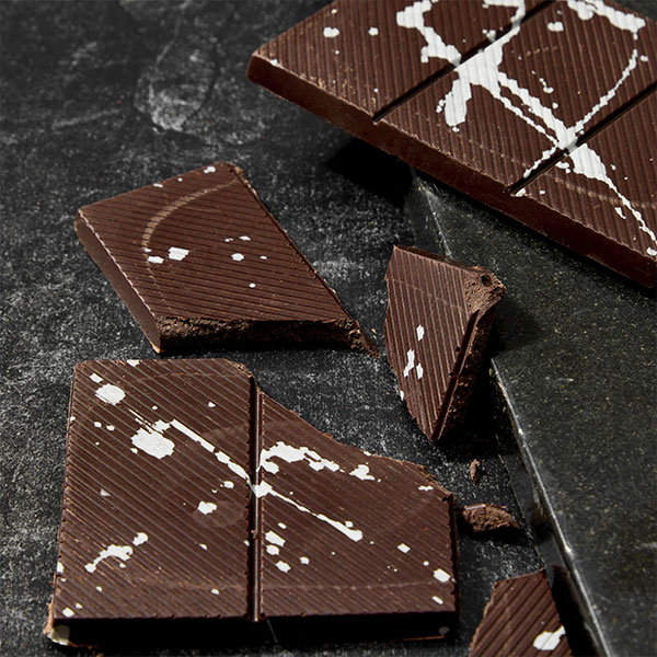 Smashing Pumpkins x Vosges ZERO Raspberry Black Tea Dark Chocolate Bar