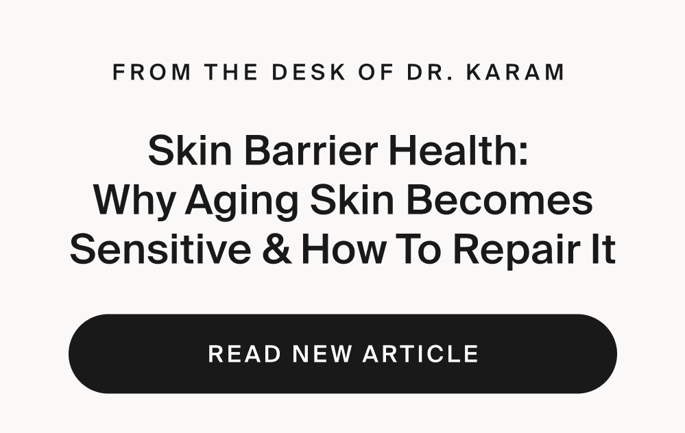 Skin Barrier Health: Why Aging Skin Becomes Sensitive & How to Repair It