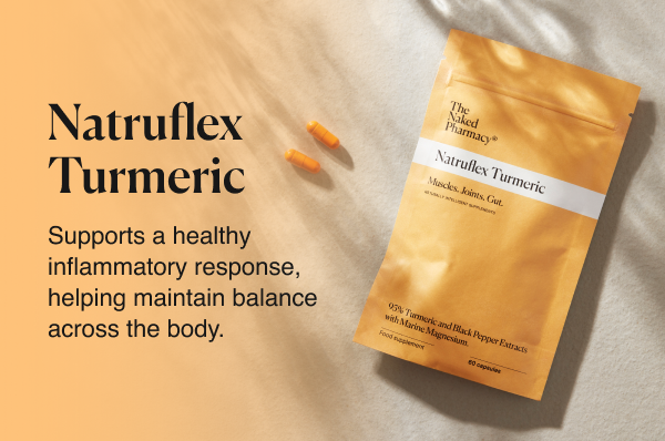 Natruflex Turmeric supporting inflammation balance and skin health