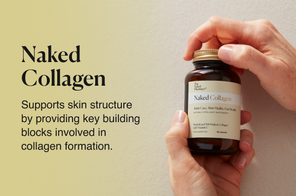 Naked Collagen supporting skin structure and elasticity