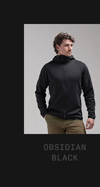 FORWARD HOODIE - OBSIDIAN BLACK