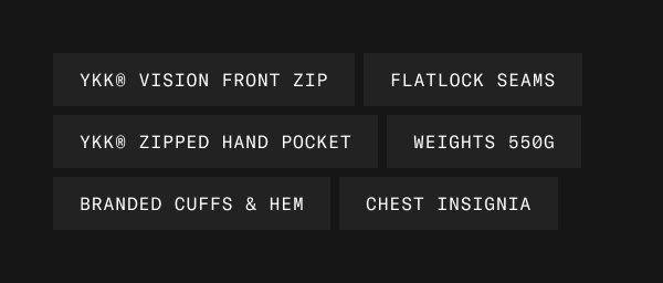 FORWARD HOODIE FEATURES
