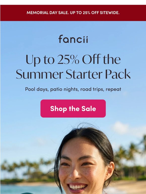 Pack the bag, pack the savings