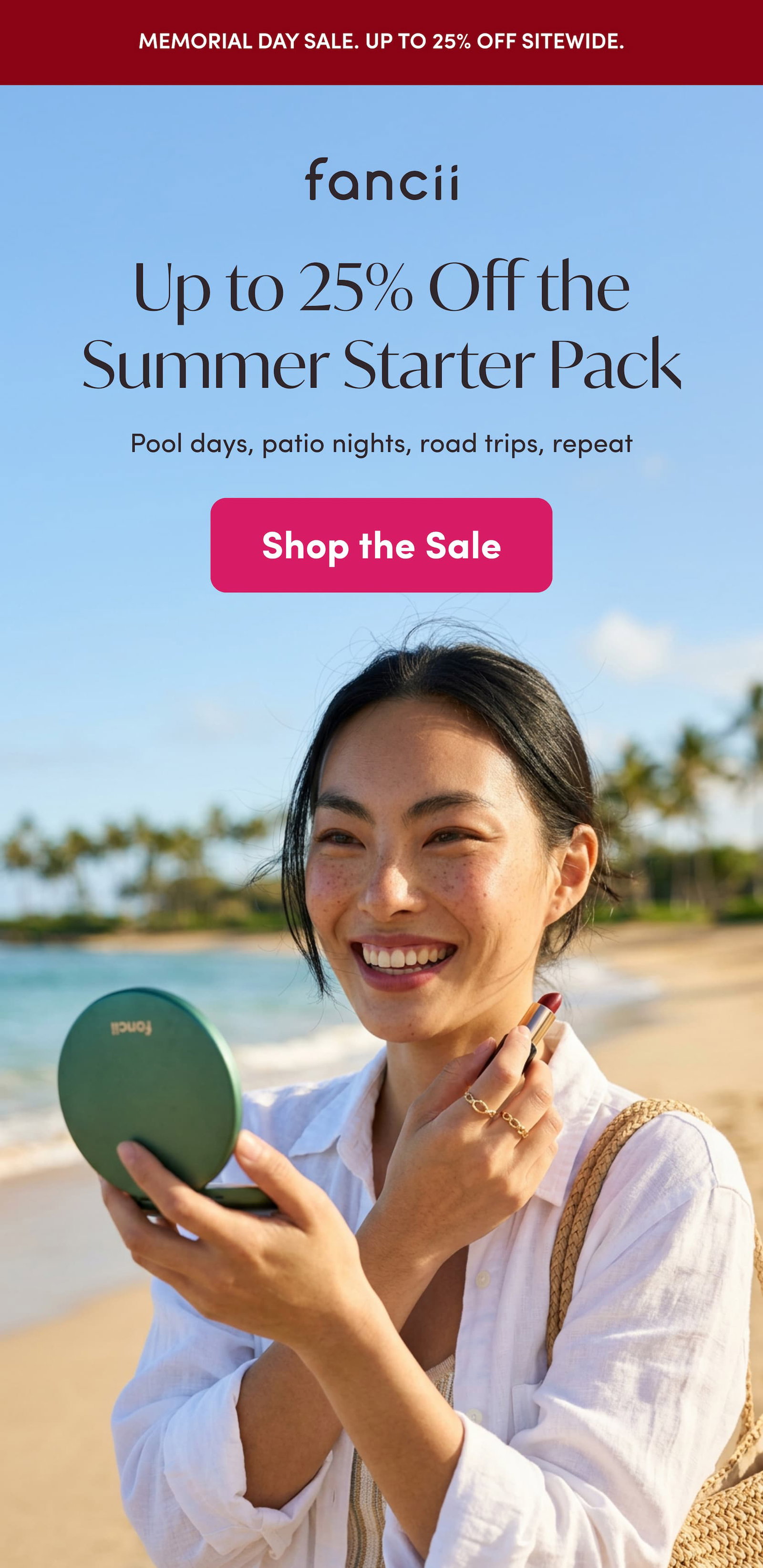 Upto 25% Off the summer starter pack