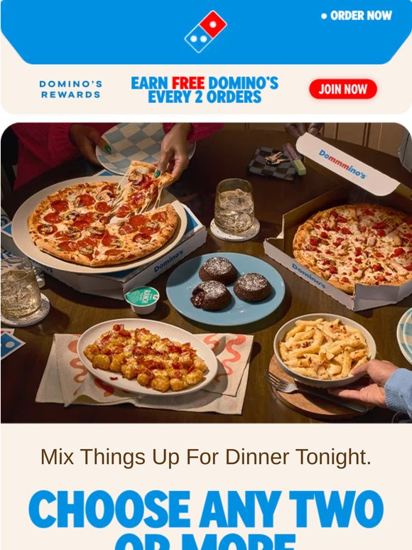 Don't know what you're craving? Mix & Match 😏
