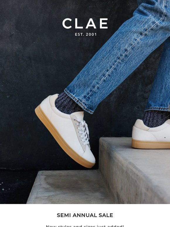 SEMI ANNUAL SALE | NEW SELECTION