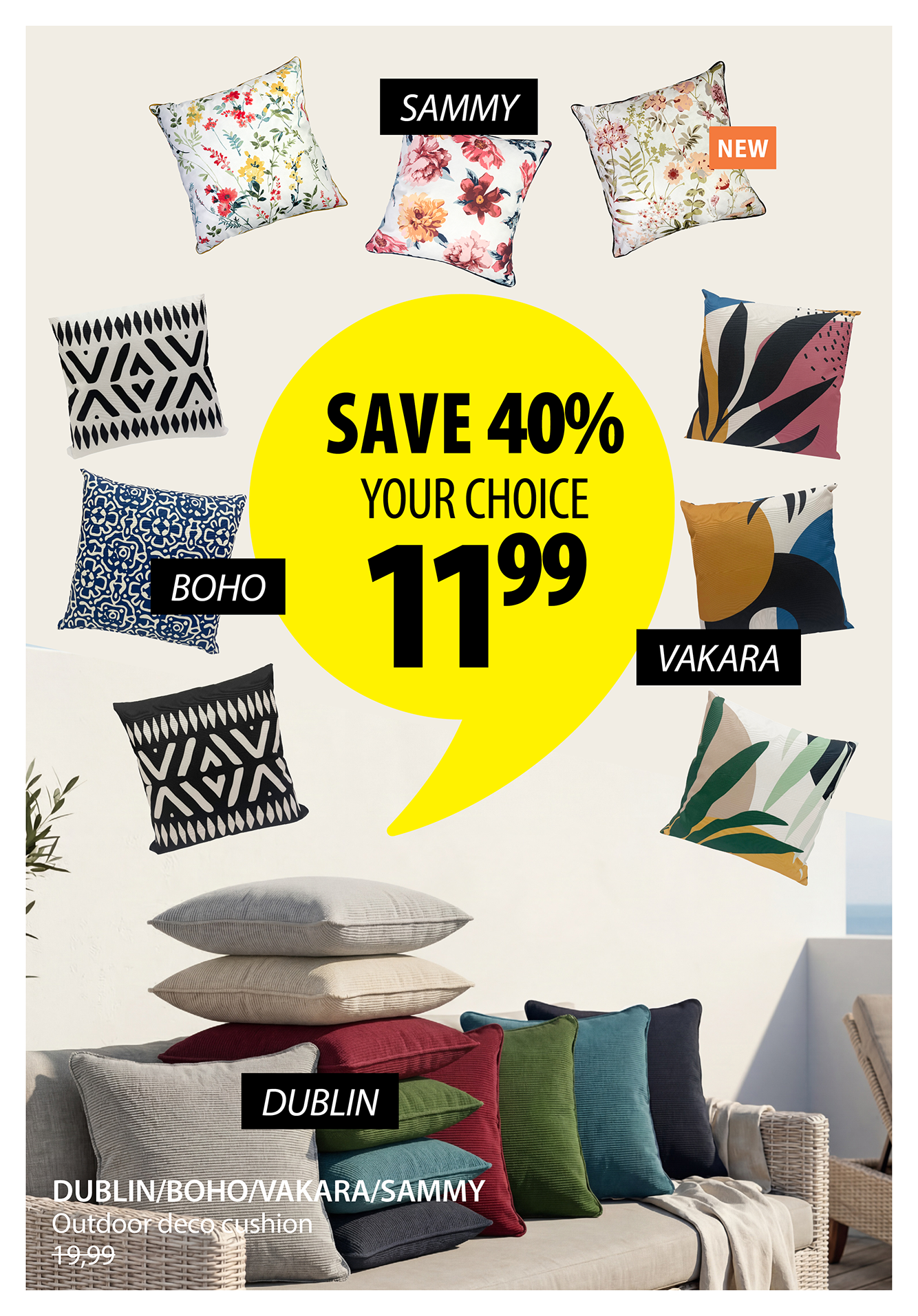 SAVE 40% YOUR CHOICE $11.99