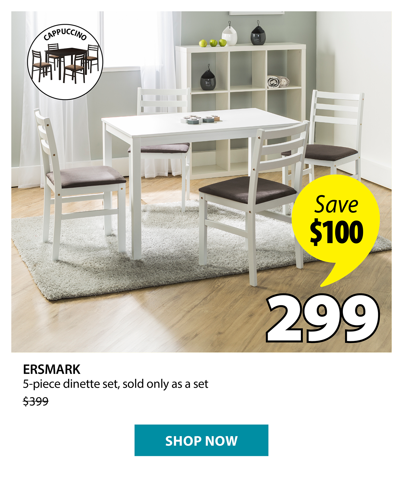 5-piece dinette | Save $100