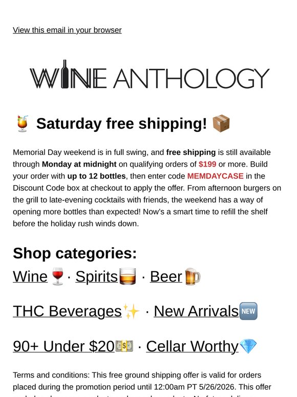 Saturday reminder: free shipping all weekend 🚚