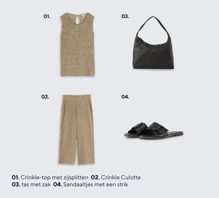 Crinkle-outfit kopen