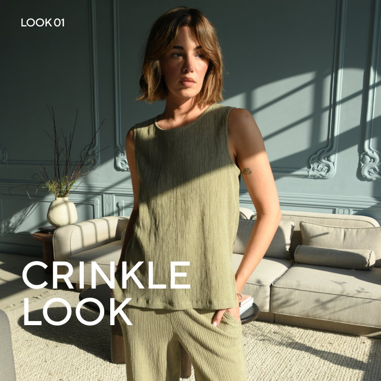 Crinkle-outfit kopen