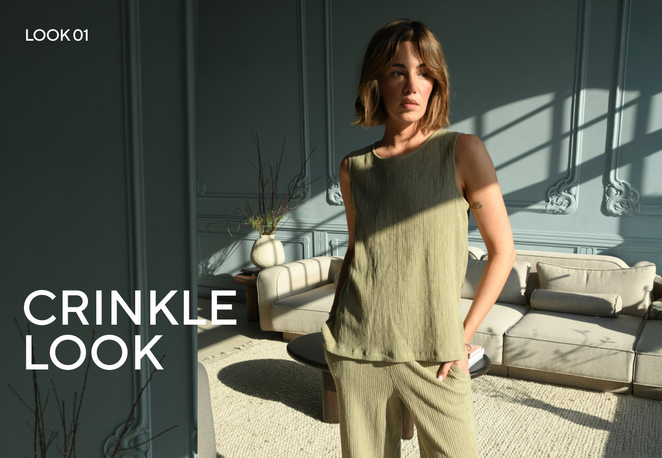 Crinkle-outfit kopen