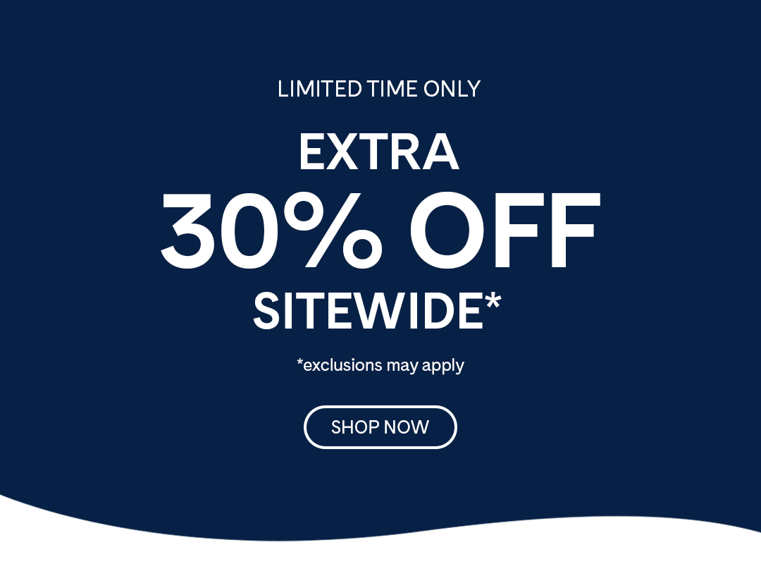 Extra 30% Off Sitewide