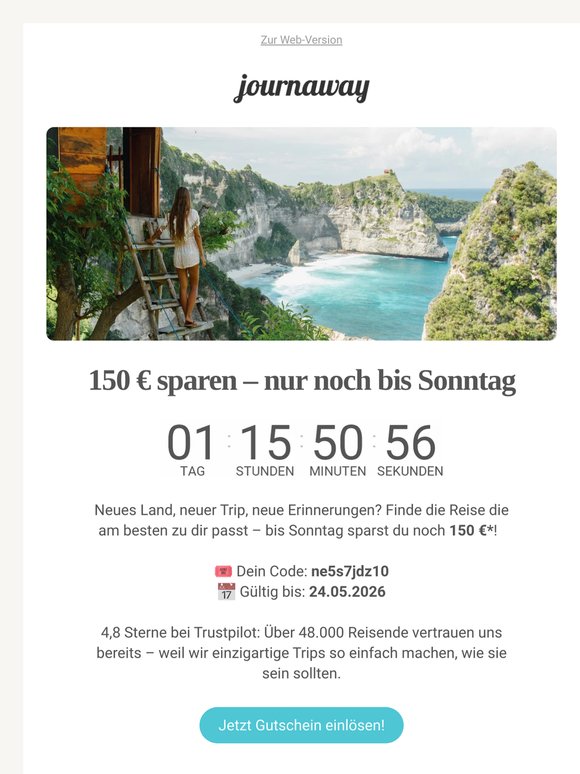 Letzte Chance – nur noch bis Sonntag sparen 🤯