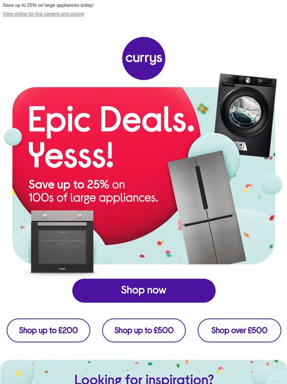 Big tech savings for your long weekend!