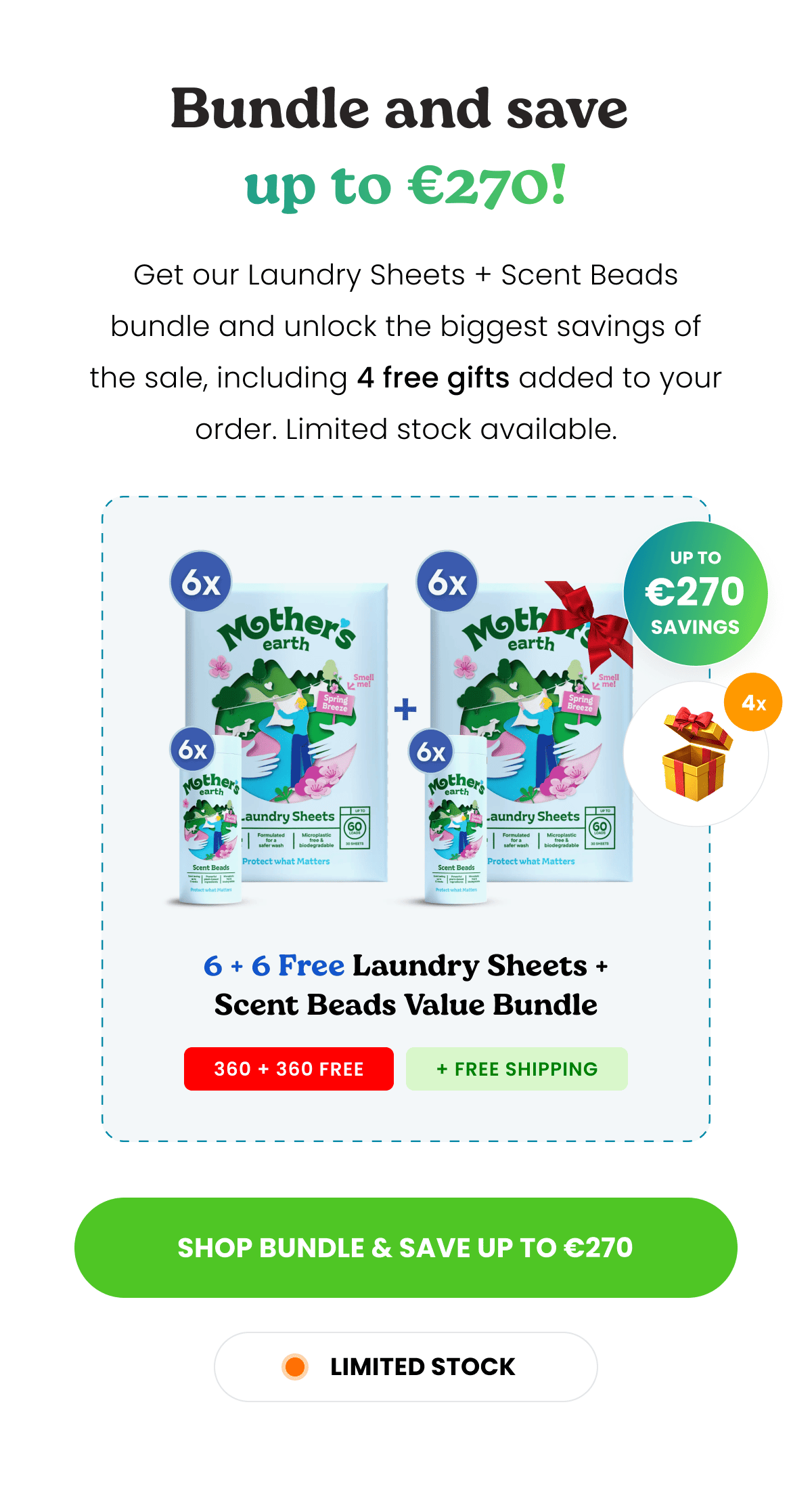 Bundle and save up to €270!