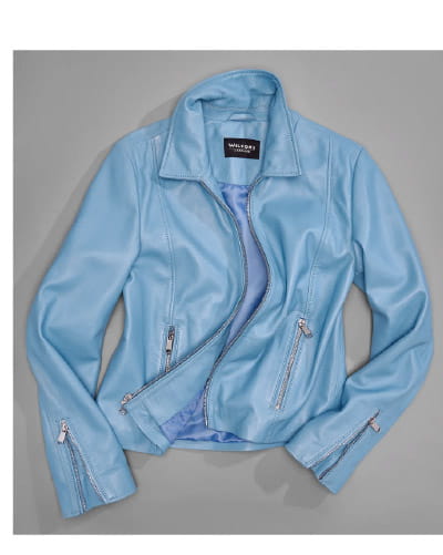 Justine Shirt Collar Zip Jacket