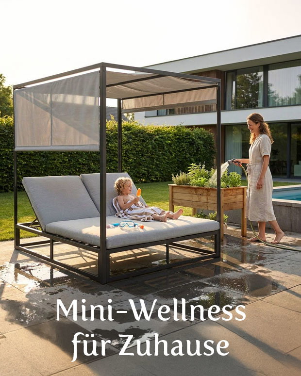 Bild Mini‑Wellness für zuhause - OUTLIV. Anzio Daybed 