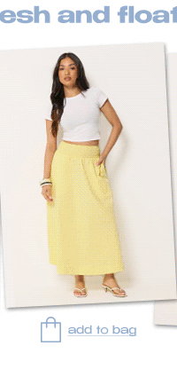 yellow skirt