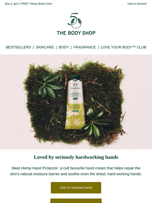 Hemp: Loved by hands and beautiful bodies for decades 🌱