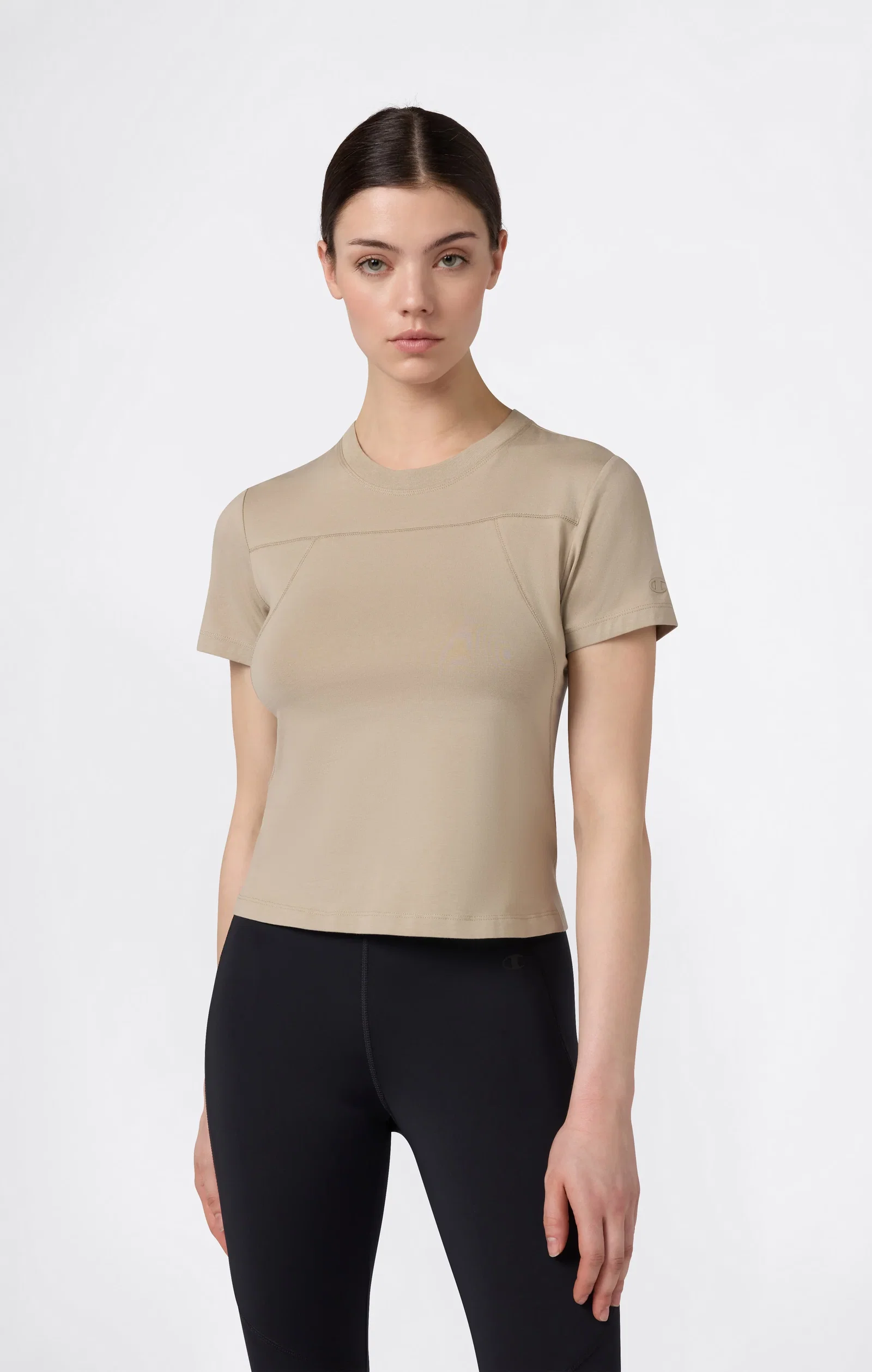 Image of Women’s C-Tech Crewneck Sports T-Shirt