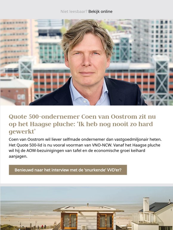 Failliet Fonq keert terug onder nieuwe eigenaar & Quote 500-lid Coen van Oostrom op het Haagse pluche: ‘Ik heb nog nooit zo hard gewerkt’