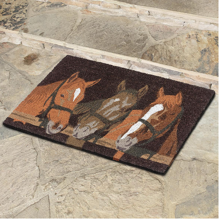 Horse Friends Coir Mat