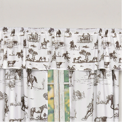 Cowboy Ranch Valance