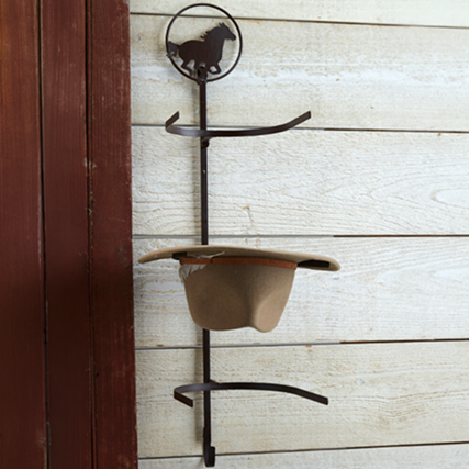 Horse Over-the-Door Cowboy Hat Rack
