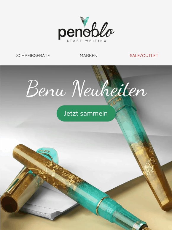 Neue Benu Füllfederhalter sind da 🎉